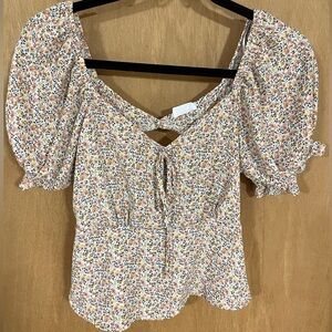 #40- SIENNA SKY- peasant top